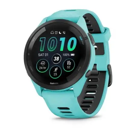 Garmin Forerunner 265 Aqua Black - 24  άτοκες δόσεις