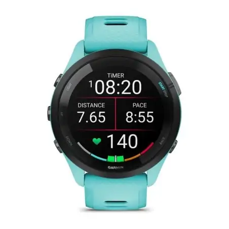 Garmin Forerunner 265 Aqua Black - 24  άτοκες δόσεις
