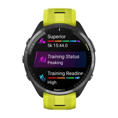 Garmin Forerunner 965 Amp Yellow DLC Titanium - 24 άτοκες δόσεις