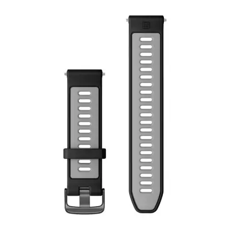 Garmin Watch Band Black/Powder Gray 22 For Forerunner 965