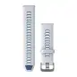 Garmin Watch Band Whitestone/Powder Gray 22 For Forerunner 265