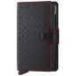 Secrid Miniwallet Perforated Black-Red