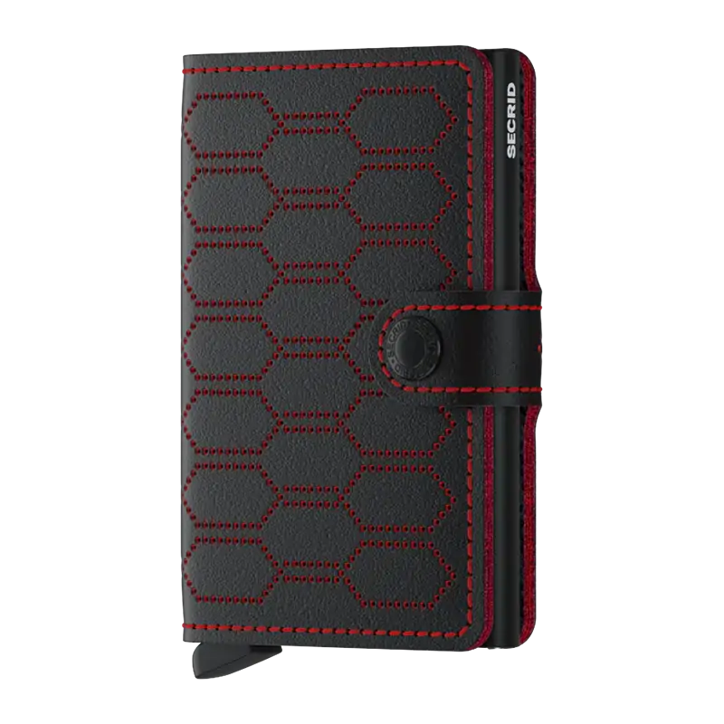 Secrid Miniwallet Fuel Black-Red