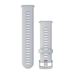 Garmin Quick Release Whitestone Band with Silver Hardware (22 mm)