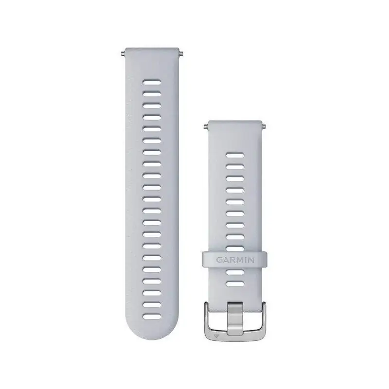 Garmin Quick Release Whitestone Band with Silver Hardware (22 mm)