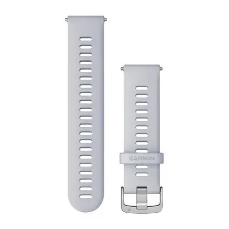 Garmin Quick Release Whitestone Band with Silver Hardware (22 mm)