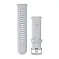 Garmin Quick Release Whitestone Band with Silver Hardware (22 mm) Garmin Quick Release Whitestone Band with Silver Hardware (22 mm)
