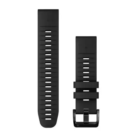 Garmin QuickFit 22 Black Silicone Band