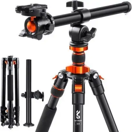 K&F Concept SA210 Overhead Camera Travel Tripod