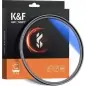 K&F Concept 62mm Blue Multi-Coated UV Slim Filter