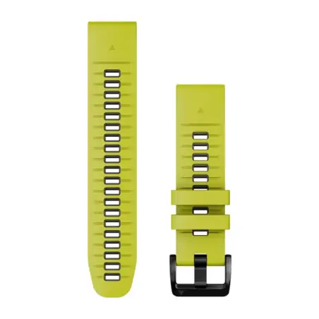 Garmin QuickFit 22 Electric Lime/Graphite Silicone Band