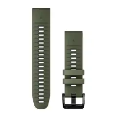 Garmin QuickFit 22 Moss/Graphite Silicone Band