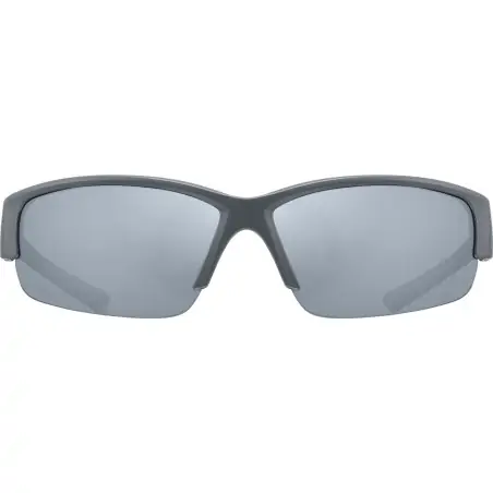 Uvex Sportstyle 215 Grey Mat Mirror Silver (One size)