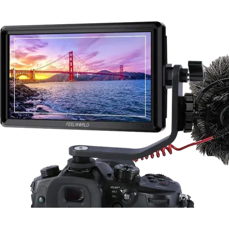 FeelWorld FW568 V3 HD On-Camera Field Monitor 6"
