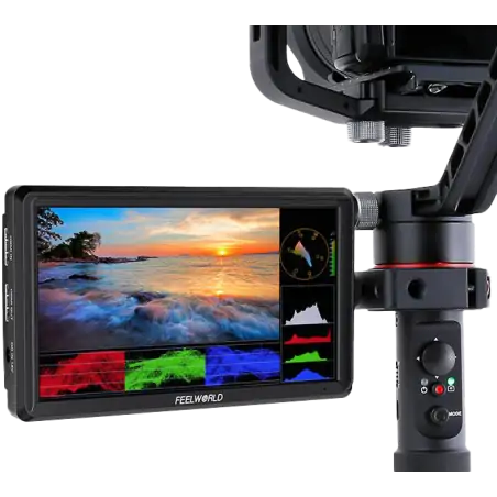 FeelWorld FW568 V3 HD On-Camera Field Monitor 6"