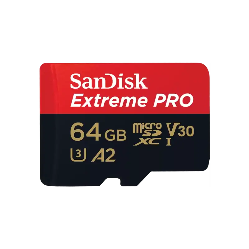 SanDisk Extreme PRO microSDXC 64GB U3 V30