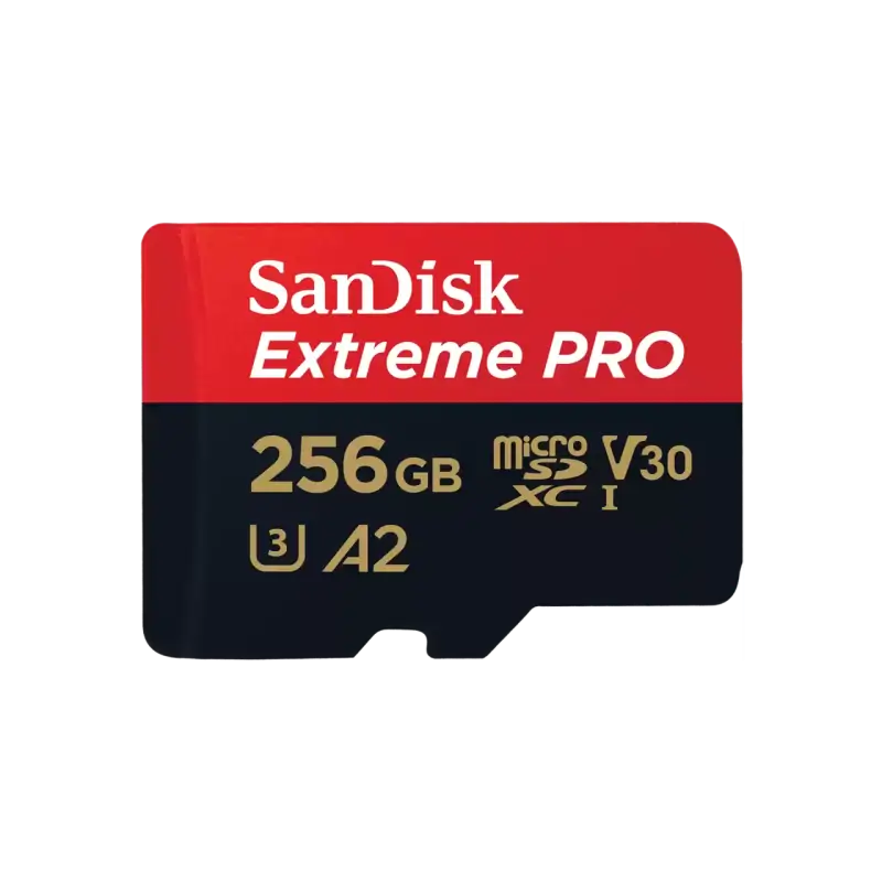 SanDisk Extreme PRO microSDXC 256GB U3 V30
