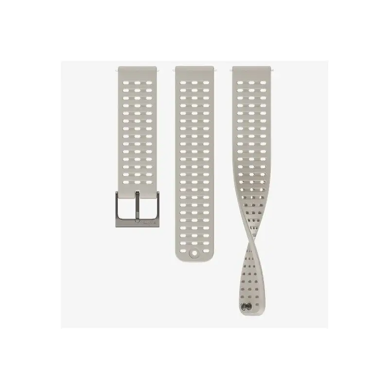 Suunto 22mm Athletic 2 Silicone Strap Sand Gray S+M