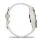 Garmin Vivoactive 5 Cream Gold Aluminum Bezel with Ivory Case and Silicone Band - 24 interest free i