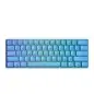 HK Gaming - GK61 US Layout - ( Blue , Gateron Black )