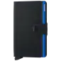 Secrid Miniwallet Matte Black & Blue