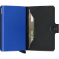 Secrid Miniwallet Matte Black & Blue