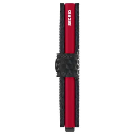 Secrid Miniwallet Cubic Black-Red