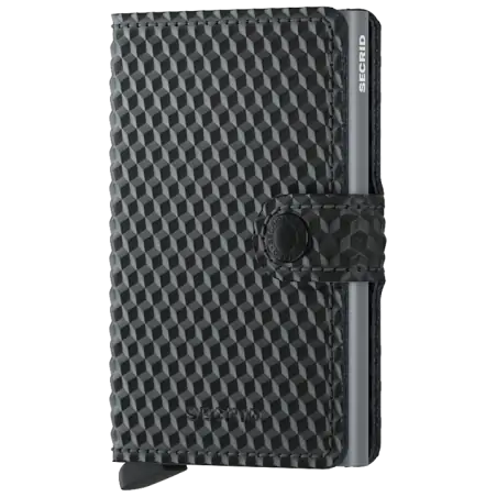 Secrid Miniwallet Cubic Black-Titanium