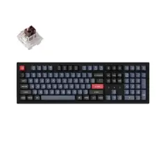 Keychron K10 Pro QMK/VIA Wireless Mechanical Keyboard Black RGB Brown Switches - 12 άτοκες δόσεις