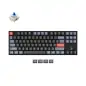 Keychron K8 Pro QMK/VIA Wireless Mechanical Keyboard Black Gateron G Pro Blue Switches - 12 άτοκες δόσεις