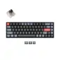 Keychron K6 Pro QMK/VIA Wireless Custom Mechanical Keyboard RGB Black Brown Switches - 12 άτοκες δόσεις