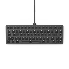 Glorious GMMK2 Modular Mechanical Keyboard Compact 65% Barebones Edition Black - 6 άτοκες δόσεις