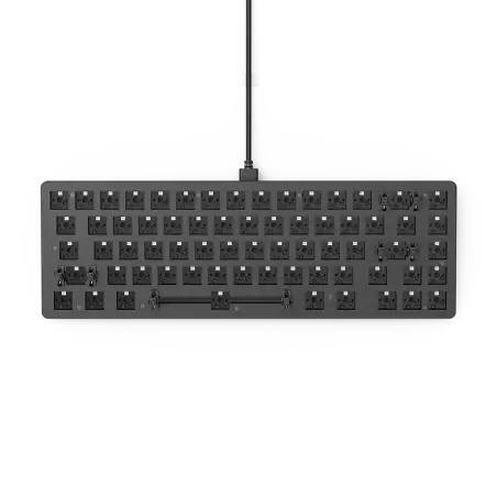 Glorious GMMK2 Modular Mechanical Keyboard Compact 65% Barebones Edition Black - 6 άτοκες δόσεις