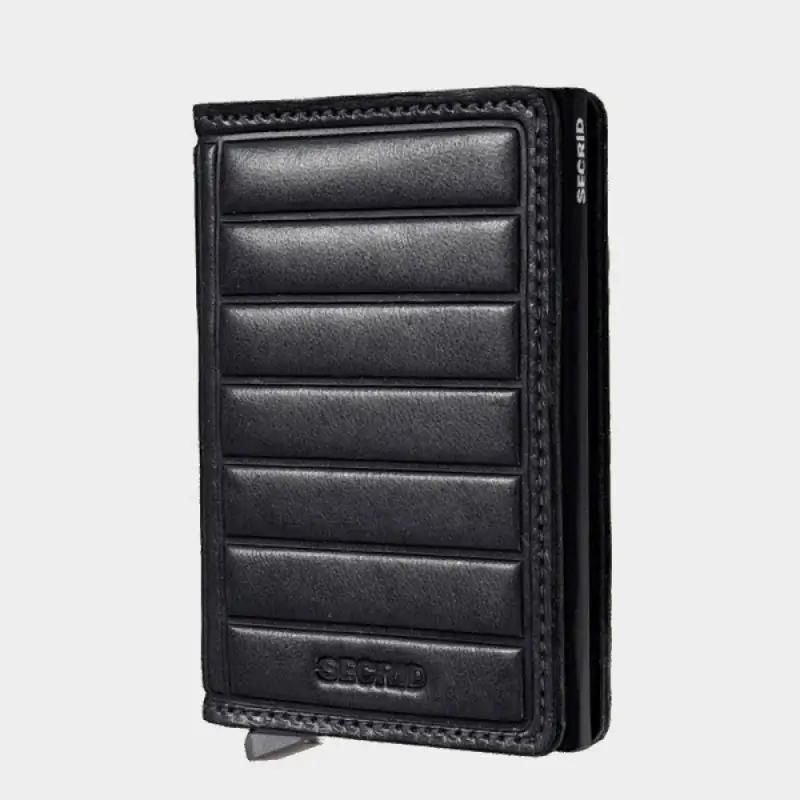 Secrid Premium Slimwallet Emboss Lines Black