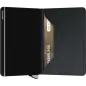 Secrid Premium Slimwallet Emboss Lines Black