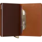 Secrid Premium Slimwallet Emboss Lines Cognac Secrid Premium Slimwallet Emboss Lines Cognac