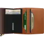 Secrid Premium Slimwallet Emboss Lines Cognac Secrid Premium Slimwallet Emboss Lines Cognac