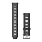 Garmin Quick Release 20 Bands Black & Slate Grey