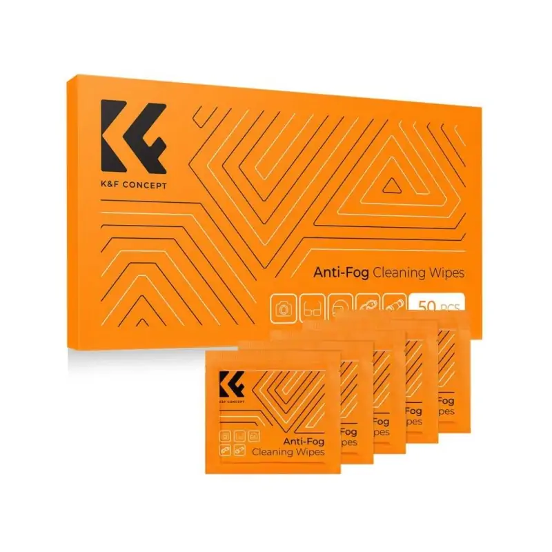 K&F Anti-Fog Cleaning Wipes