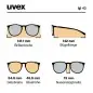 UVEX lgl 43 havanna black mirror green