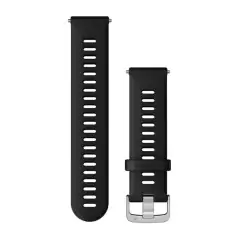 Garmin Quick Release 22 Bands Black With Silver