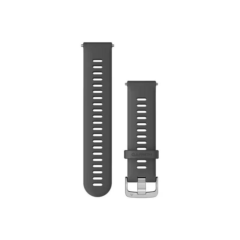Garmin Quick Release 22 Band Slate Gray With Silver