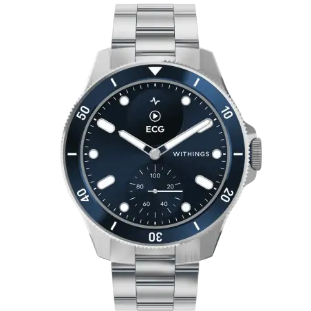 Withings Scanwatch Nova Blue - 12 Άτοκες Δόσεις
