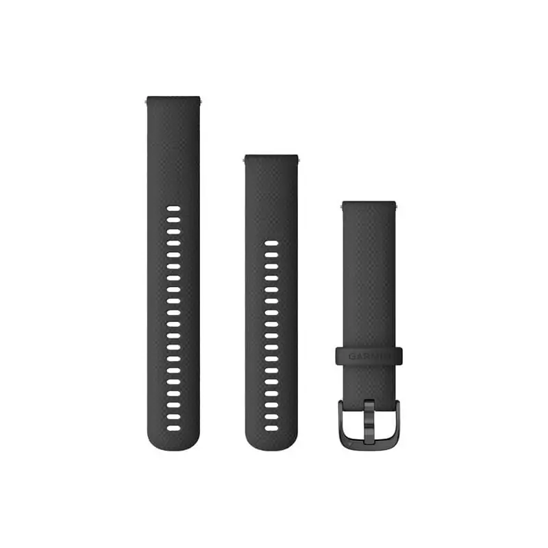Garmin Quick Release 20 Band Black With Black Garmin Quick Release 20 Band Black With Black