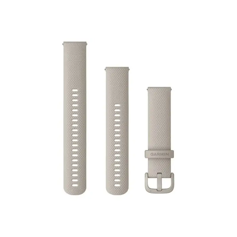 Garmin Quick Release 20 Bands French Gray with Grey Garmin Quick Release 20 Bands French Gray with Grey