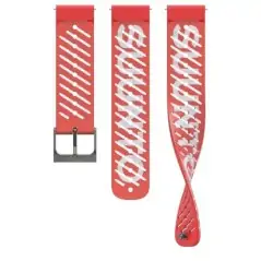 Suunto 22 Silicone Strap Lava Red S+M