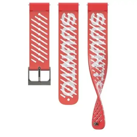 Suunto 22 Silicone Strap Lava Red S+M