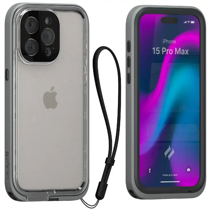 Catalyst Total Protection Case for iPhone 15 Pro Max Titanium