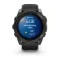 Garmin Fenix 8 51mm AMOLED Carbon Gray DLC Sapphire Titanium with Black/Pebble Gray - 24 άτοκες δόσεις Garmin Fenix 8 51mm AMOLED Carbon Gray DLC Sapphire Titanium with Black/Pebble Gray - 24 άτοκες δόσεις