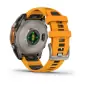 Garmin Fenix 8 47mm AMOLED Sapphire Titanium with Spark Orange/Graphite - 24 Άτοκες Δόσεις Garmin Fenix 8 47mm AMOLED Sapphire Titanium with Spark Orange/Graphite - 24 Άτοκες Δόσεις